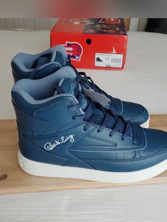 Patrick Ewing Orion Shoe Navy Blue  Size 9.5.